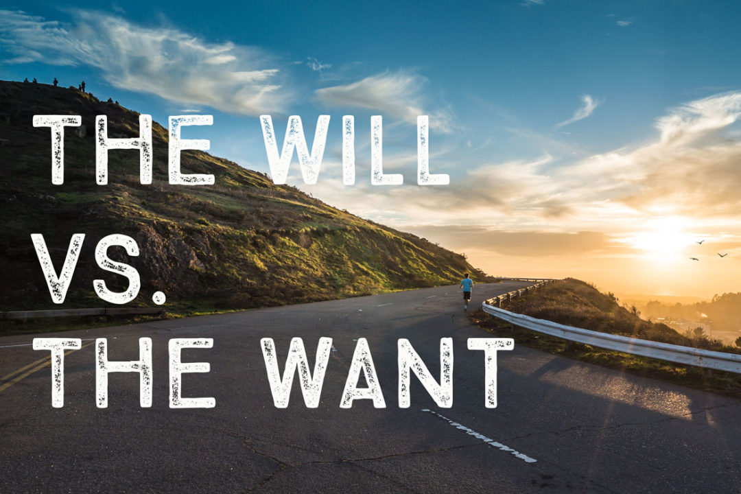 Achieving Goals | The ‘Will’ vs. The ‘Want’